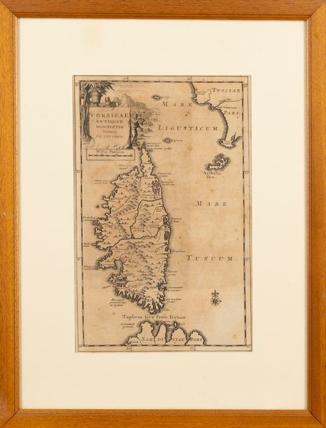 Philipp Cluver : Corsicae antiquae descriptio  - Asta Carte geografiche della Liguria e della Corsica - Associazione Nazionale - Case d'Asta italiane