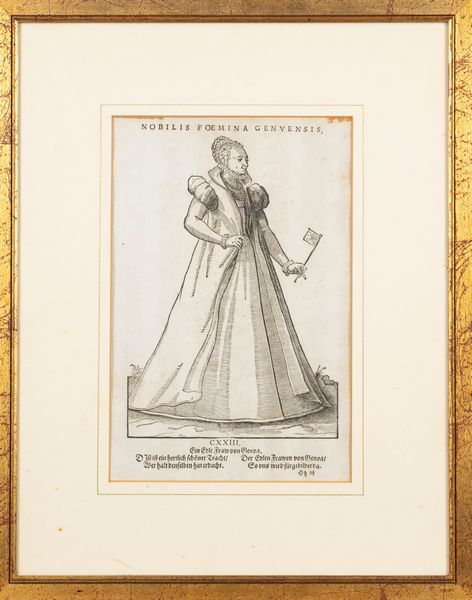 Nobilis foemina Genuensis - Senator Genuensis  - Asta Carte geografiche della Liguria e della Corsica - Associazione Nazionale - Case d'Asta italiane