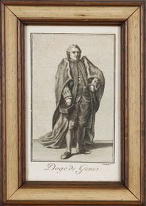 Paesani di Genova  - Asta Carte geografiche della Liguria e della Corsica - Associazione Nazionale - Case d'Asta italiane