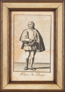 Homme et femme de Genes  - Asta Carte geografiche della Liguria e della Corsica - Associazione Nazionale - Case d'Asta italiane