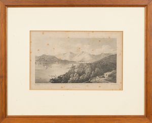 Bay of Genua - Couvent a Genes  - Asta Carte geografiche della Liguria e della Corsica - Associazione Nazionale - Case d'Asta italiane