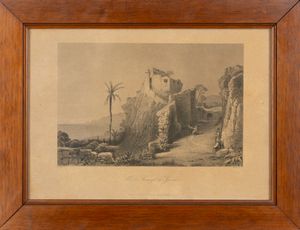 Bay of Genua - Couvent a Genes  - Asta Carte geografiche della Liguria e della Corsica - Associazione Nazionale - Case d'Asta italiane