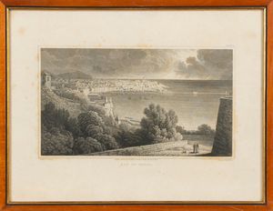 Bay of Genua - Couvent a Genes  - Asta Carte geografiche della Liguria e della Corsica - Associazione Nazionale - Case d'Asta italiane