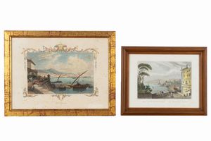 View of Genova  - Asta Carte geografiche della Liguria e della Corsica - Associazione Nazionale - Case d'Asta italiane