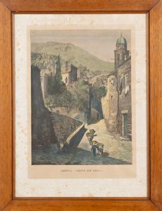 Genova - Salita San Paolo - Taggia and San Stefano  - Asta Carte geografiche della Liguria e della Corsica - Associazione Nazionale - Case d'Asta italiane