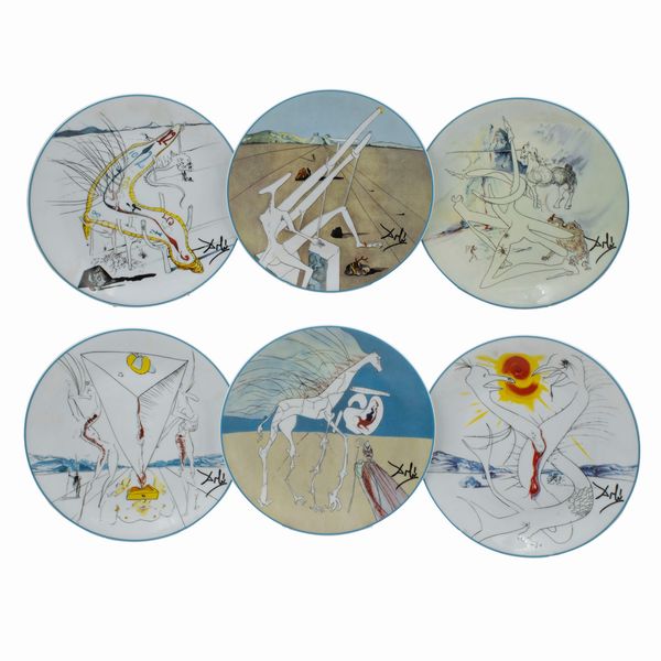 Salvador Dal  - Asta Opere del XX Secolo Web Only - Associazione Nazionale - Case d'Asta italiane