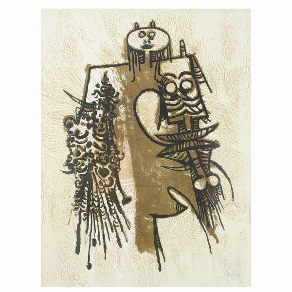 Wifredo Lam  - Asta Opere del XX Secolo Web Only - Associazione Nazionale - Case d'Asta italiane