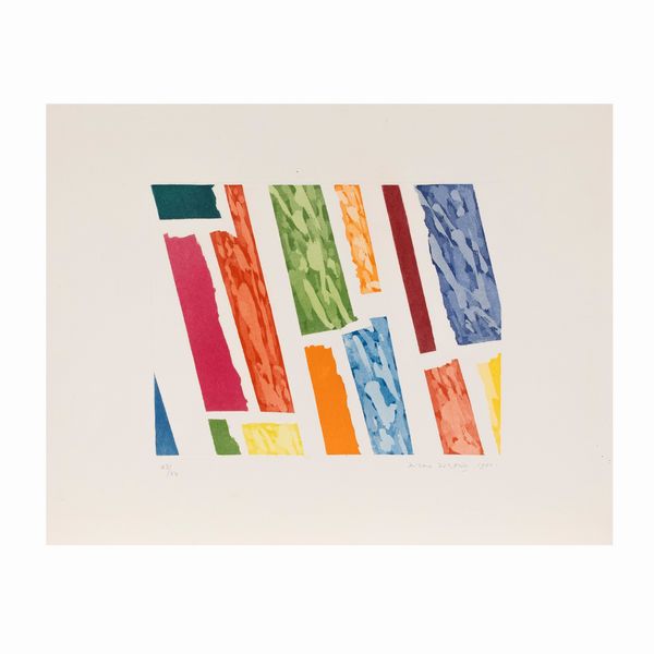 Piero Dorazio  - Asta Opere del XX Secolo Web Only - Associazione Nazionale - Case d'Asta italiane