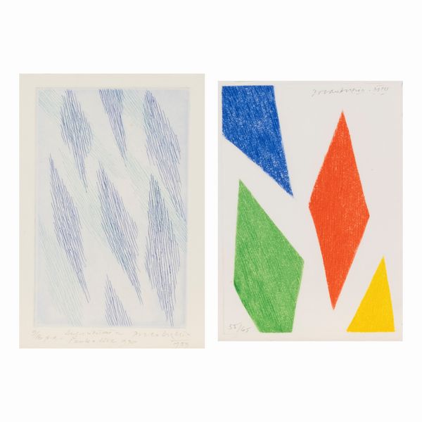 Piero Dorazio  - Asta Opere del XX Secolo Web Only - Associazione Nazionale - Case d'Asta italiane