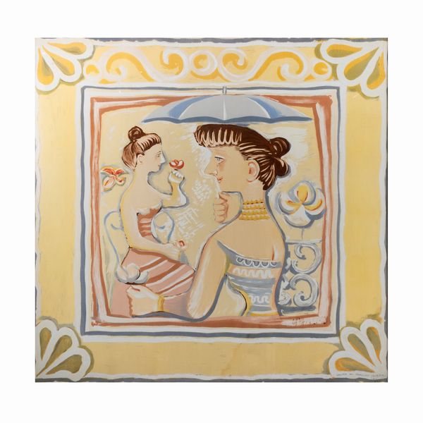 Massimo Campigli  - Asta Opere del XX Secolo Web Only - Associazione Nazionale - Case d'Asta italiane