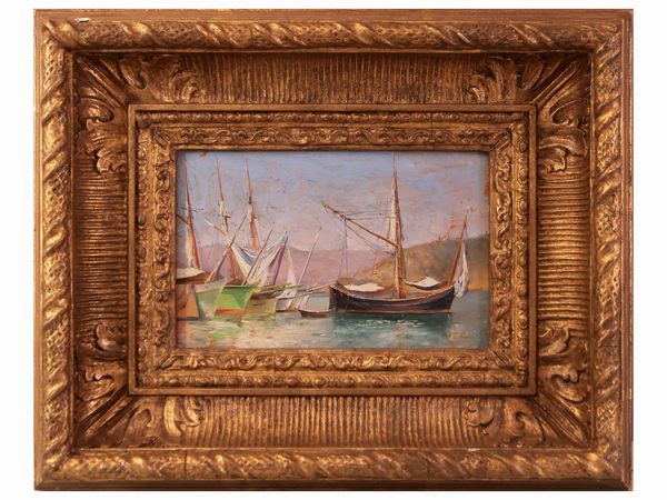 Enrichetta Chiostri : Marine  - Asta Arte Moderna e Contemporanea - Associazione Nazionale - Case d'Asta italiane