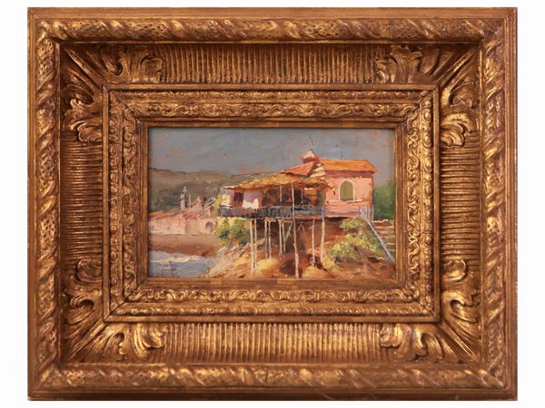 Enrichetta Chiostri : Marine  - Asta Arte Moderna e Contemporanea - Associazione Nazionale - Case d'Asta italiane