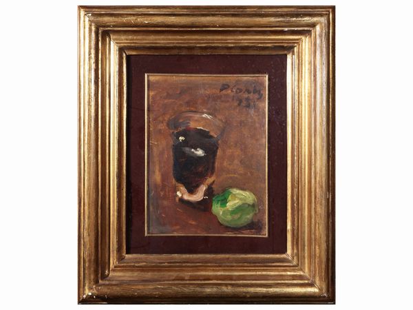 Primo Conti : Natura morta 1951  - Asta Arte Moderna e Contemporanea - Associazione Nazionale - Case d'Asta italiane