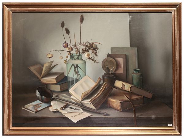 Alfredo Cifariello : Natura morta 1985  - Asta Arte Moderna e Contemporanea - Associazione Nazionale - Case d'Asta italiane