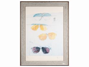 MARIO SCHIFANO - Occhiali