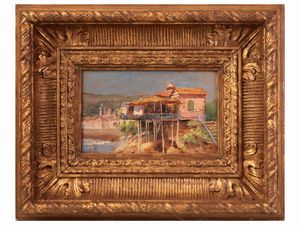 Enrichetta Chiostri : Marine  - Asta Arte Moderna e Contemporanea - Associazione Nazionale - Case d'Asta italiane