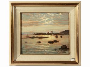 Giorgio Luxardo - Marina al tramonto