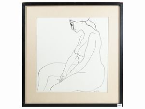 Renato Guttuso - Nudo femminile