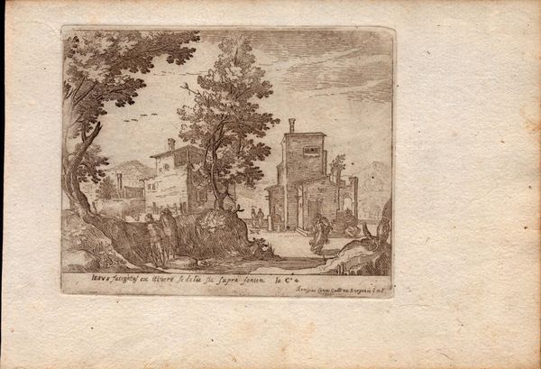 REMIGIO CANTAGALLINA : Paesaggi  - Asta Stampe e Disegni dal XVI al XX secolo - Associazione Nazionale - Case d'Asta italiane