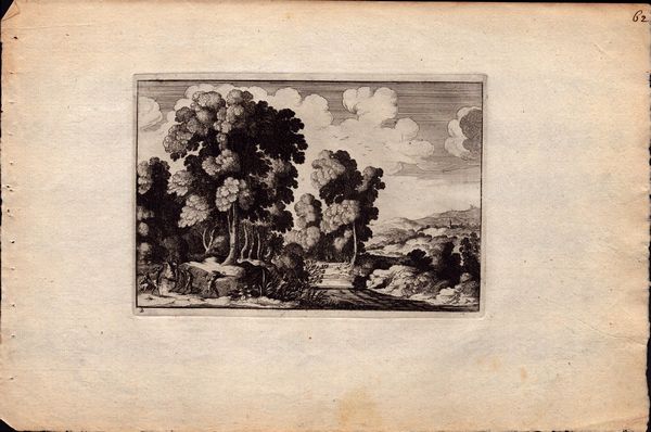 Herman Van Swanevelt : Passaggio con angelo e Tobia  - Asta Stampe e Disegni dal XVI al XX secolo - Associazione Nazionale - Case d'Asta italiane