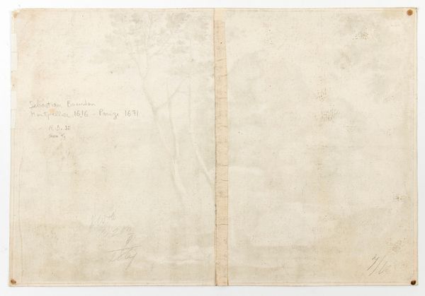 Sébastien Bourdon : Paesaggio con la parabola del Buon Samaritano - Paesaggio con pastore, pecore e cane  - Asta Stampe e Disegni dal XVI al XX secolo - Associazione Nazionale - Case d'Asta italiane