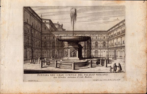 GIOVANNI BATTISTA FALDA : Le fontane di Roma nelle piazze e luoghi publici della citt, con li loro prospetti, come sono al presente  - Asta Stampe e Disegni dal XVI al XX secolo - Associazione Nazionale - Case d'Asta italiane