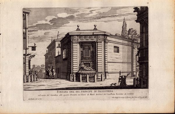 GIOVANNI BATTISTA FALDA : Le fontane di Roma nelle piazze e luoghi publici della citt, con li loro prospetti, come sono al presente  - Asta Stampe e Disegni dal XVI al XX secolo - Associazione Nazionale - Case d'Asta italiane