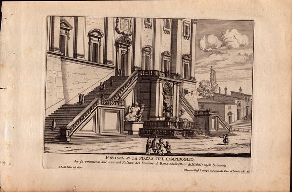 GIOVANNI BATTISTA FALDA : Le fontane di Roma nelle piazze e luoghi publici della citt, con li loro prospetti, come sono al presente  - Asta Stampe e Disegni dal XVI al XX secolo - Associazione Nazionale - Case d'Asta italiane