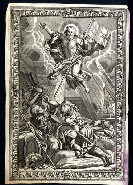 Elisabetta Piccini detta Suor Isabella : Annunciazione - Apparizione dell'angelo a David - Cristo risorto  - Asta Stampe e Disegni dal XVI al XX secolo - Associazione Nazionale - Case d'Asta italiane