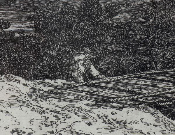 Giovanni Antonio Canal Il Canaletto : Veduta di Dolo sulla riva del fiume  - Asta Stampe e Disegni dal XVI al XX secolo - Associazione Nazionale - Case d'Asta italiane