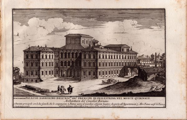 Alessandro Specchi : Palazzo Pontifico al Vaticano - Palazzo Borghese - Palazzo Barberini - Palazzo Pamphilj al Collegio Romano - Palazzo Colonna  - Asta Stampe e Disegni dal XVI al XX secolo - Associazione Nazionale - Case d'Asta italiane