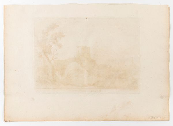 ADRIEN MANGLARD : Ponte Salaro - Ponte Mamolo fuori di Roma  - Asta Stampe e Disegni dal XVI al XX secolo - Associazione Nazionale - Case d'Asta italiane