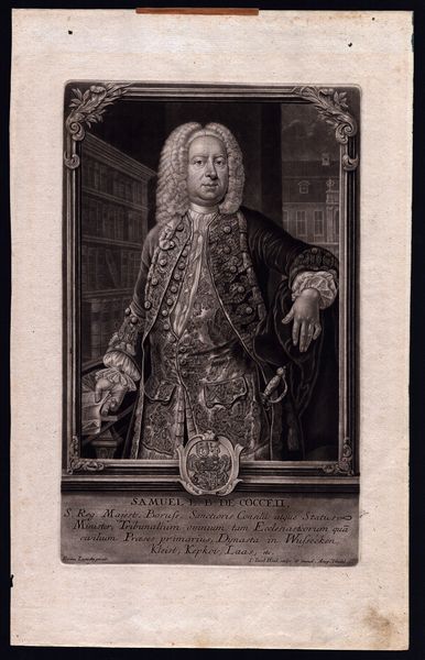 JOHANN JAKOB HAID : Samuel de Cocceii  - Asta Stampe e Disegni dal XVI al XX secolo - Associazione Nazionale - Case d'Asta italiane