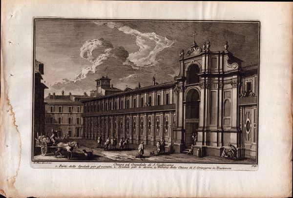 Giuseppe Vasi : Raccolta Delle Pi Belle Vedute Antiche, E Moderne Di Roma  - Asta Stampe e Disegni dal XVI al XX secolo - Associazione Nazionale - Case d'Asta italiane
