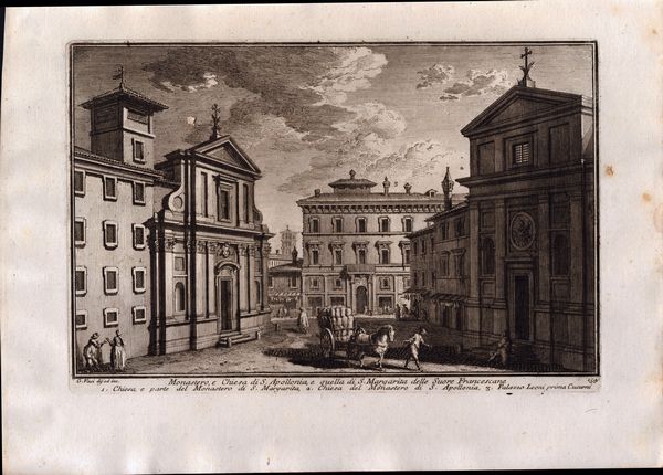 Giuseppe Vasi : Raccolta Delle Pi Belle Vedute Antiche, E Moderne Di Roma  - Asta Stampe e Disegni dal XVI al XX secolo - Associazione Nazionale - Case d'Asta italiane