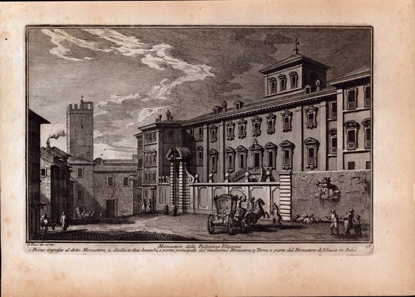 Giuseppe Vasi : Raccolta Delle Pi Belle Vedute Antiche, E Moderne Di Roma  - Asta Stampe e Disegni dal XVI al XX secolo - Associazione Nazionale - Case d'Asta italiane