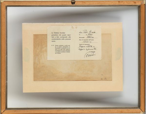 Paolo Anesi : Paesaggio con fiume  - Asta Stampe e Disegni dal XVI al XX secolo - Associazione Nazionale - Case d'Asta italiane