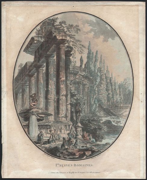 Jean François Janinet : I.er Ruines Romaines  - Asta Stampe e Disegni dal XVI al XX secolo - Associazione Nazionale - Case d'Asta italiane