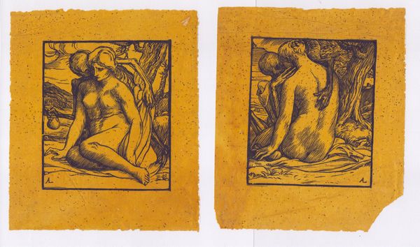 Alphonse Legros : La Morte e la Fanciulla - La Morte e la Fanciulla II  - Asta Stampe e Disegni dal XVI al XX secolo - Associazione Nazionale - Case d'Asta italiane