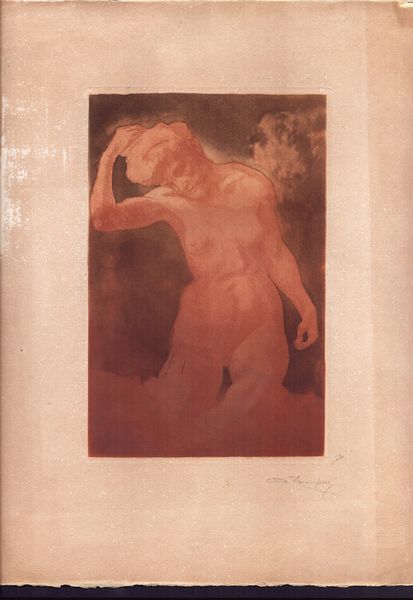 Armand Rassenfosse : Nudo femminile  - Asta Stampe e Disegni dal XVI al XX secolo - Associazione Nazionale - Case d'Asta italiane