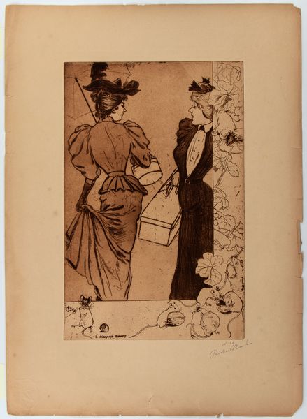 Richard Ranft : Trottins, da L'Estampe originale  - Asta Stampe e Disegni dal XVI al XX secolo - Associazione Nazionale - Case d'Asta italiane