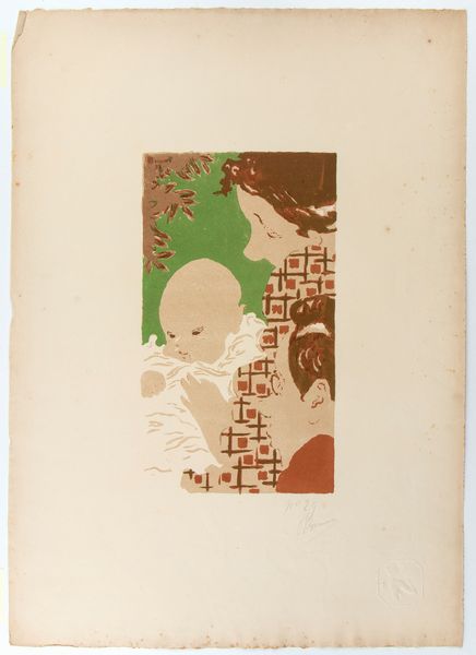 Pierre Bonnard : Scne de famille, da 'L'Estampe originale'  - Asta Stampe e Disegni dal XVI al XX secolo - Associazione Nazionale - Case d'Asta italiane