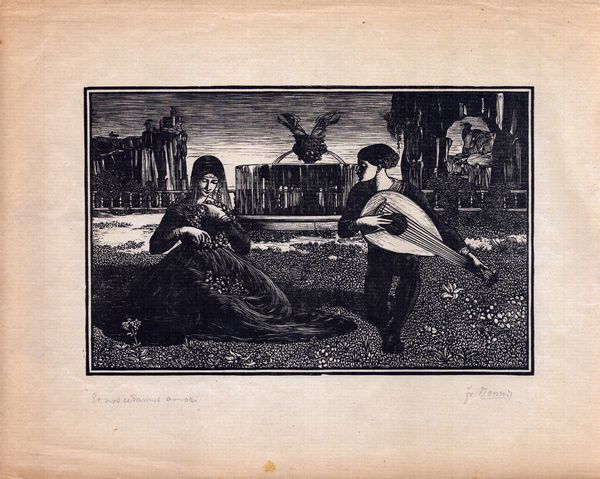 FRANCESCO NONNI : Et nos cedamos amori  - Asta Stampe e Disegni dal XVI al XX secolo - Associazione Nazionale - Case d'Asta italiane