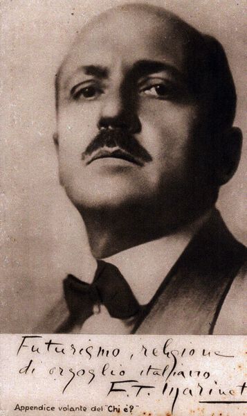 Filippo Tommaso Marinetti. Futurismo, religione di orgoglio italiano  - Asta Stampe e Disegni dal XVI al XX secolo - Associazione Nazionale - Case d'Asta italiane
