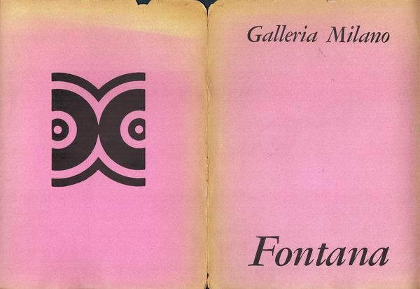 LUCIO FONTANA : Ambiente spaziale, 1952  - Asta Stampe e Disegni dal XVI al XX secolo - Associazione Nazionale - Case d'Asta italiane