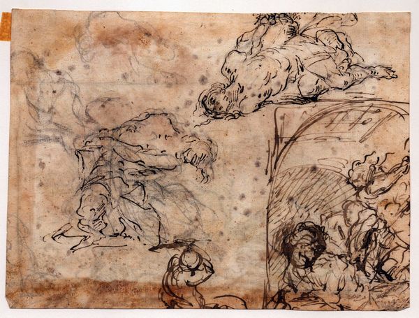 Gruppo di cinque disegni di soggetto diverso  - Asta Stampe e Disegni dal XVI al XX secolo - Associazione Nazionale - Case d'Asta italiane