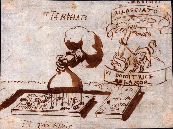 Schizzi per motti personali  - Asta Stampe e Disegni dal XVI al XX secolo - Associazione Nazionale - Case d'Asta italiane