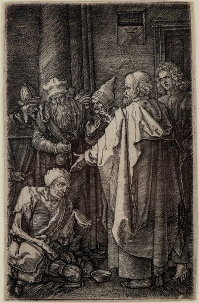 Albrecht Durer : San Pietro e San Giovanni guariscono lo storpio  - Asta Stampe e Disegni dal XVI al XX secolo - Associazione Nazionale - Case d'Asta italiane