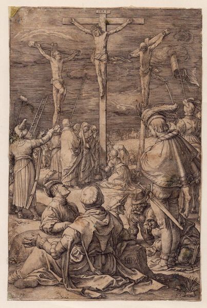 HENDRIK GOLTZIUS : Crocifissione  - Asta Stampe e Disegni dal XVI al XX secolo - Associazione Nazionale - Case d'Asta italiane