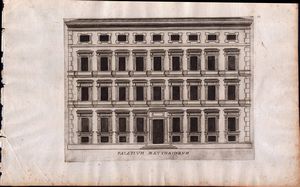 GIACOMO LAURO : Palazzi diversi nel'alma cit di Roma et altre  - Asta Stampe e Disegni dal XVI al XX secolo - Associazione Nazionale - Case d'Asta italiane